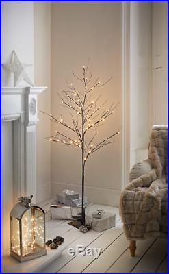 150cm Jewelled Twig Tree Christmas 72 LED Lights Tree For Indoor & Outdoor Use