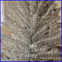 1963 Taper Tree Aluminum Christmas Tree 7 Foot 199 Branches