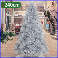 2 3 4 5 6 7 8 FT Christmas Tree Xmas Pine Tree with Solid Metal Legs Perfect