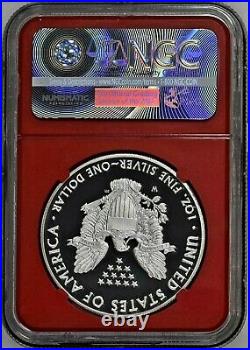 2017 W Proof Silver Eagle Ngc Pf70 Ultra Cameo Christmas Tree Label Red Core