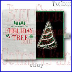 2020 Holiday Tree $2 Pure Silver Christmas Tree Coin Solomon Islands by PAMP