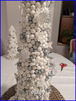 21 inch Salzburg Creations Silver Christmas Holiday Tree