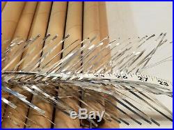 25 Vintage Aluminium 27 Silver Christmas Tree Branches Only Replacement Parts