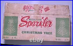 33 Vintage Aluminum Branches 15 for 4 ft Sparkler Christmas Tree