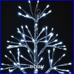 3Ft Artificial Christmas Tree Light, Cold White Light for Home Garden Decoration