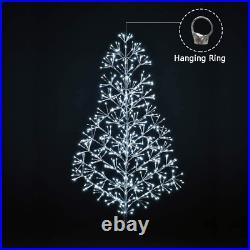 4Ft 496L Artificial Christmas Tree Light, White Light for Home Garden Decoration