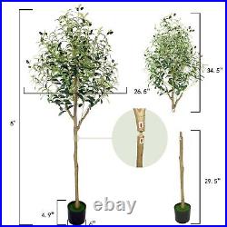 5ft Artificial Olive Tree Faux Olive Tree Fake Olive Tree for Office House Ho