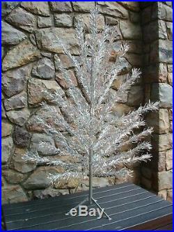 6 1/2 ft. Silver Aluminum 56 branch Christmas Tree. Scranton, Pa