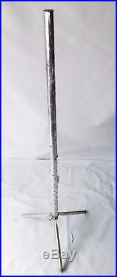 6 Feet POM-POM Aluminum Christmas Taper Tree 6 FT Silver Vintage Old Sparkler 2