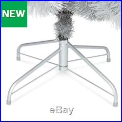 6ft Silver Effect Tula Gorgeous Classic Christmas Tree Ideal For Xmas