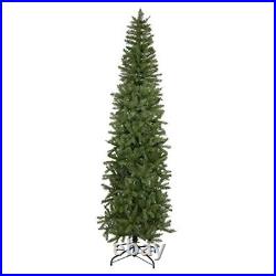 7.5' Silver Lake Fir Pencil Artificial Christmas Tree Unlit