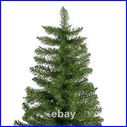 7.5' Silver Lake Fir Pencil Artificial Christmas Tree Unlit