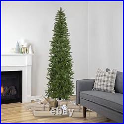 7.5' Silver Lake Fir Pencil Artificial Christmas Tree Unlit