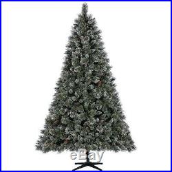 7.5 ft. Pre-Lit LED Sparkling Amelia Pine Artificial Christmas Tree with 600