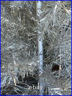 7 ft Aluminum Christmas Tree 100 Branches Yuletide Expressions RETRO COMPLETE A+