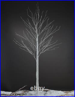 8FT 132 LED Birch Tree, Home, Festival, Party, Christmas, Indoor and Outdoor Use, Warm