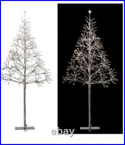 Alpine Corporation 53 H Indoor/Outdoor Artificial Christmas Tree with White