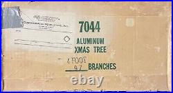 Aluminum 1960's Xmas Tree Specialty Co Vintage 4ft Christmas Tree (PLEASE READ)