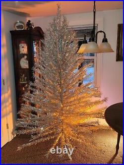 Aluminum Taper Christmas Tree Carey-McFall 7' 201 branches Very Rare