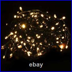 Artificial Christmas Tree with LEDs & Stand Silver 82.7 PET vidaXL