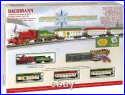Bachmann 24017 Spirit Of Christmas N-Gauge Train Set (Goes Round Tree)