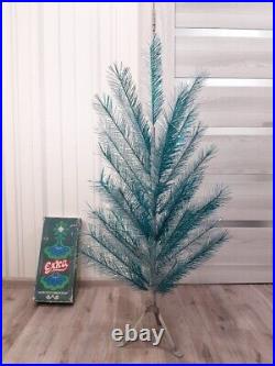 CHRISTMAS. SILVER FIR-TREE. RARE Vintage Artificial Aluminum. CHRISTMAS TREE USSR