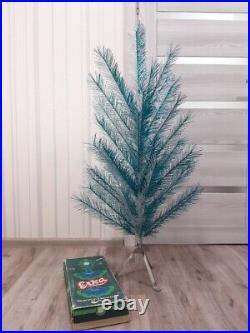 CHRISTMAS. SILVER FIR-TREE. RARE Vintage Artificial Aluminum. CHRISTMAS TREE USSR