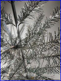 CHRISTMAS. SILVER FIR-TREE. Vintage Artificial Aluminum. CHRISTMAS TREE USSR #1