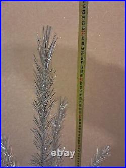 CHRISTMAS. SILVER FIR-TREE. Vintage Artificial Aluminum. CHRISTMAS TREE USSR