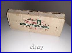 COMPLETE Antique Taper Aluminum Christmas Tree 2 ft with Original Box & Sleeves