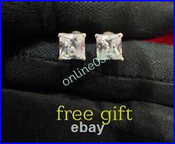Christmas 1.3ct Sim Diamond Men's Customized Tree Face Pendant Free Stud Silver