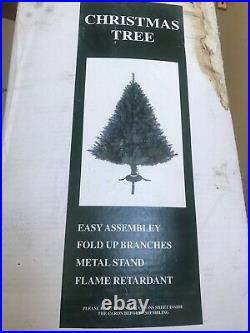 Christmas Tree 6 foot Virginia Pine John Lewis Metal Stand Easy Assemble Bushy
