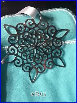 Collectable! TIFFANY & CO. Christmas \Hanukah Ornament in sterling silver Italy