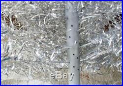 Evergleam 94 Branch 6ft Stainless Aluminum Tree with Revolving Color Wheel