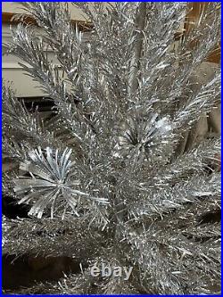 Evergleam Vintage Silver Aluminum 6 Ft 94 Branch Christmas Tree (#2)