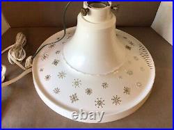 General Electric Rotating Musical Christmas Tree Stand Auxiliary Outlet Working