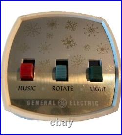 General Electric Rotating Musical Christmas Tree Stand Working