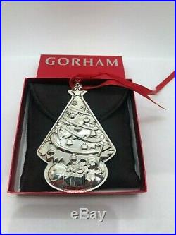 Gorham 2019 Third Edition Sterling Silver Christmas Tree Ornament