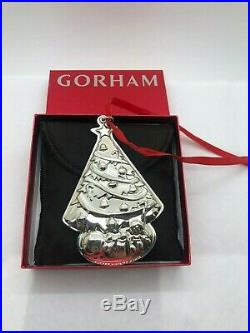 Gorham 2019 Third Edition Sterling Silver Christmas Tree Ornament