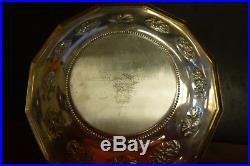 Gorham Sterling Silver 12 Days Of Christmas Plate Limited Partridge in Pear Tree