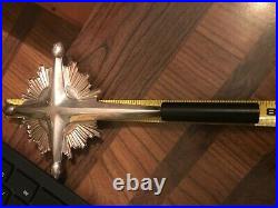 Gorham Sterling Silver 925 Starburst Cross #440 Christmas Xmas Tree Topper Rare