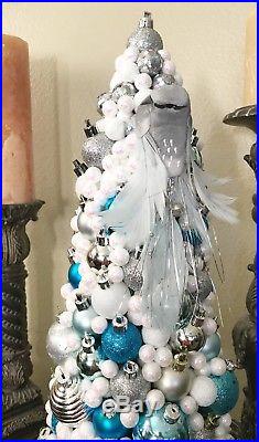 Handmade Unique 21 Christmas Tree Centerpiecewhite Fantasybird Holiday Decor