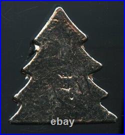 Hayleybug Mint Christmas Tree Rare 18/25 100 grams. 999 Fine silver Tree Dated