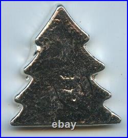 Hayleybug Mint Christmas Tree Rare 18/25 100 grams. 999 Fine silver Tree Dated