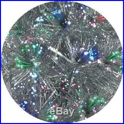 Holiday Time Concord Fiber Optic Conical Artificial Christmas Tree 32 in, Silver