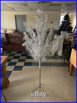 Its All There CONSOLIDATED NOVELTY 6 Ft Silver Aluminum ChristmaS Tree