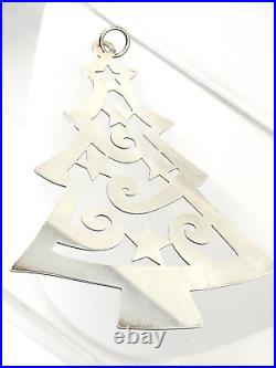 James Avery 925 Sterling Silver Cutout Christmas Tree 2012 Ornament or Pendant
