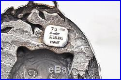 Limited Edition Buccellati Christmas Tree Ornament Sterilng Silver 925 Italy