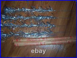 Lot 49 Silver Pom Stainless Metal Warren Industries Tree Branches Only! 15