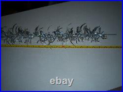 Lot 78 Silver Evergleam Pom Stainless Aluminum Trees Branches Only! 21